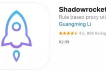 2024最新苹果IOS科学上网利器Shadowrocket小火箭配置规则文件-i软糖