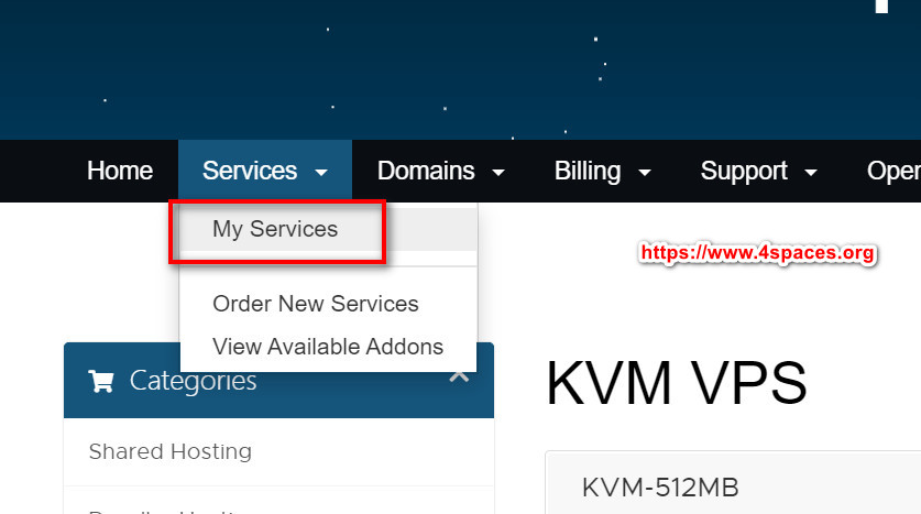racknerd start tutorial 4