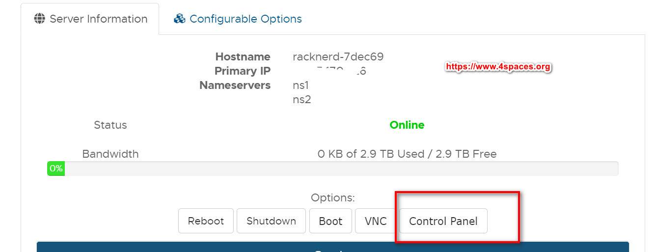 racknerd start tutorial 6